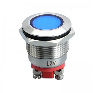 Waterproof 19mm Pilot Lamp Signal LED Indicator Lights na may Screw Terminal
