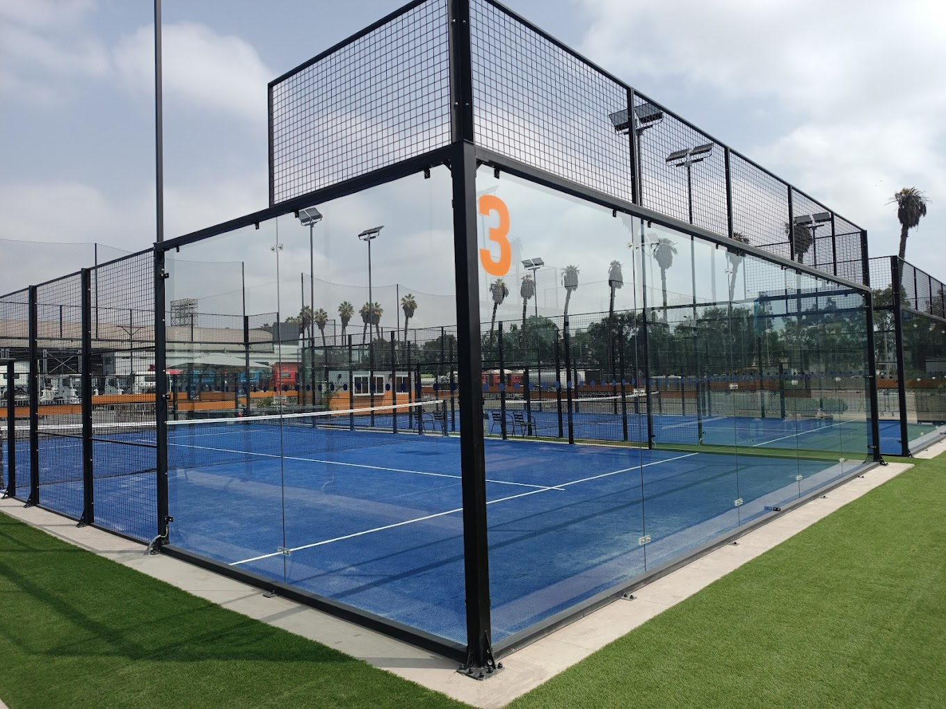 Pad-Sport - Padel court fencing system