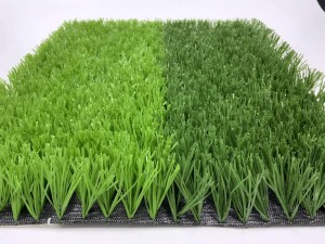 S shaped CE Certificate Wearable Artificial Grass for Soccer Field, DS-5005