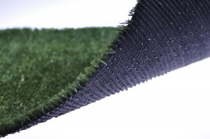 زيتون أخضر رخيص التكلفة قصير كومة ارتفاع العشب الاصطناعي للديكور، LX-1003J