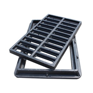 Outdoor Drainage Grate Trench Driveway Cast Iron Drain Cover Gully Gates