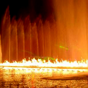 Ohnivá fontána
