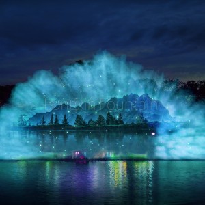 Water Screen Movie Fountain ០៣