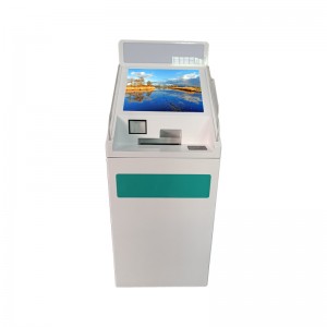 Self-service terminal kiosk Bank shopping mall card reader advertising machine indicating machine