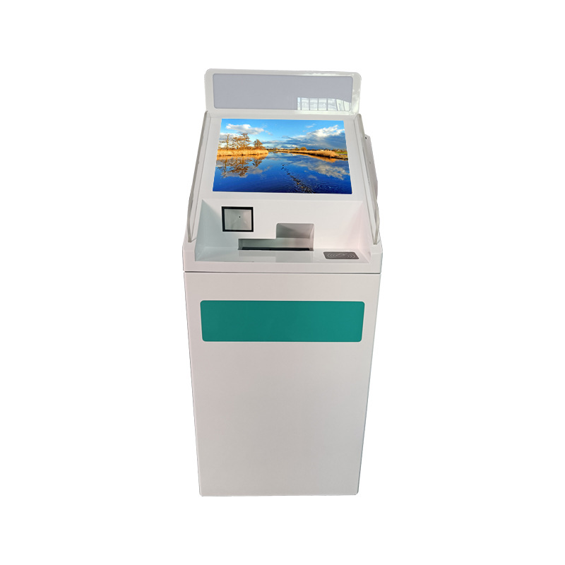 Self-service terminal kiosk Bank shopping mall card reader advertising machine indicating machine