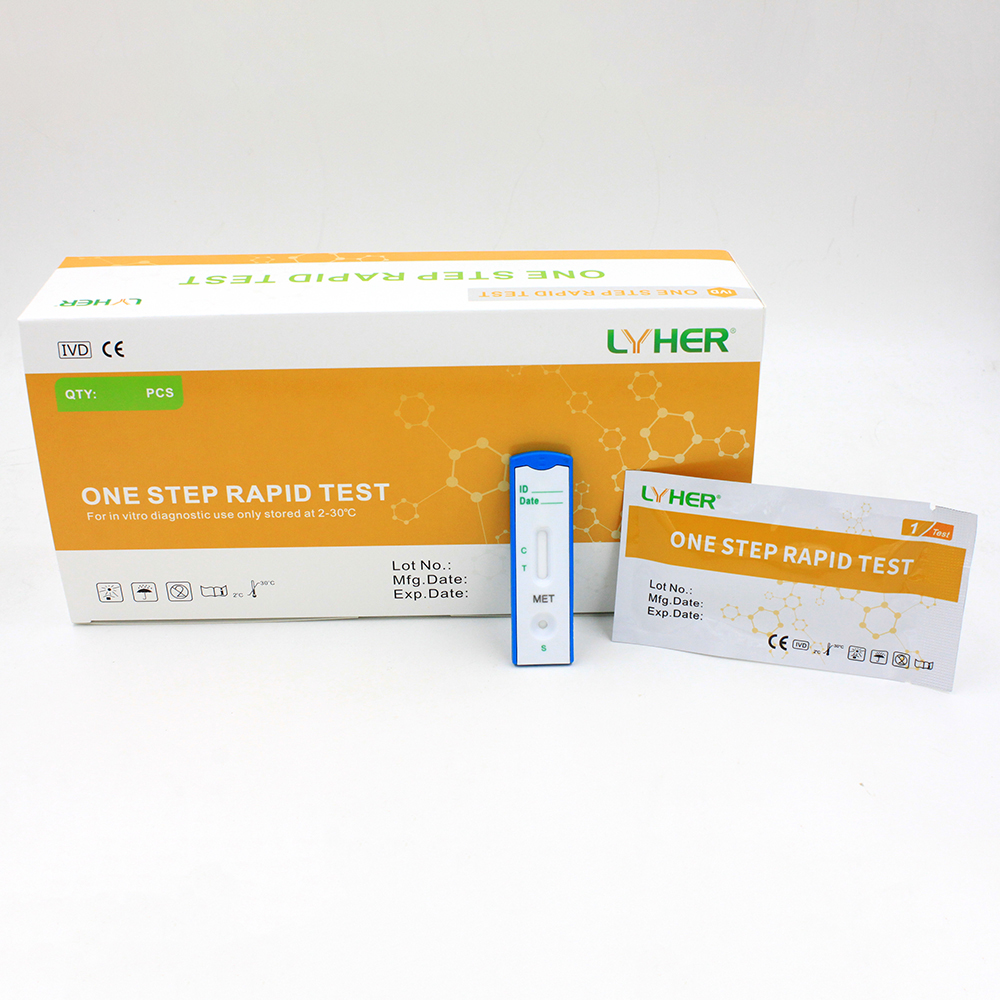 MET One Step Ultra Methamphetamine Test Strip (Urine)