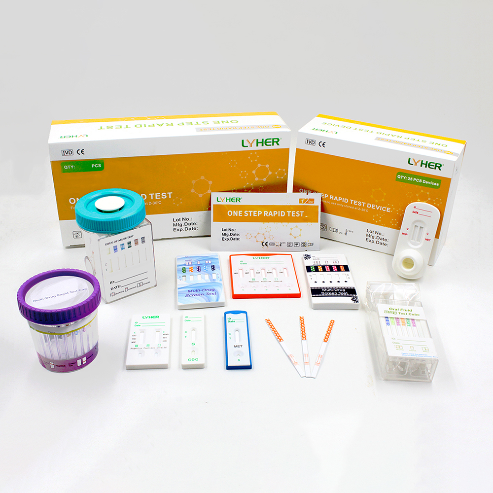Multi-Drug one step test kit (Colloidal Gold)(Urine)