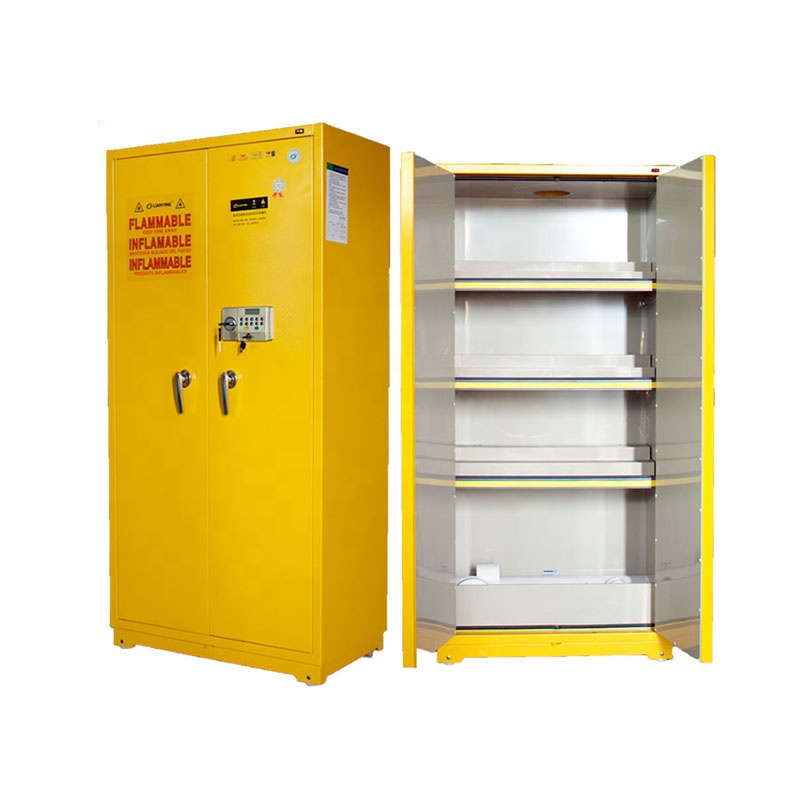 China wholesale Teaching Aids - LY-DPG01 Flammable Chemical Storage Cabinet with Yellow Color – Lianying