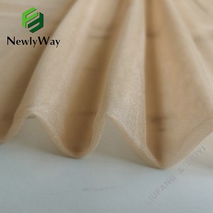 100% Nylon Shine Thin Tulle Diamond Mesh Net Fabric for Wedding Bridal Gown