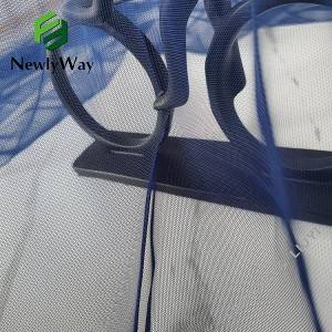 Kina leverandør salg sekskantet net polyester fiber tyl mesh stof til piges nederdel