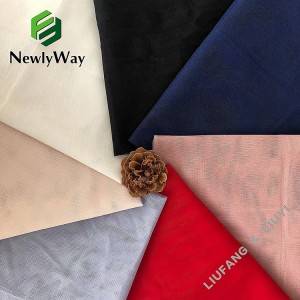 China supplier sale hexagonal net polyester serat tulle kain bolong kanggo rok cah wadon kang