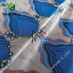 Дизайнерська мереживна тканина з фатину з поліестеру для суконь