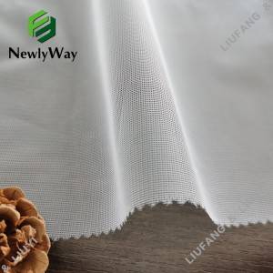Venda de fábrica Tecido de malla de nailon de tul súper fino para lencería