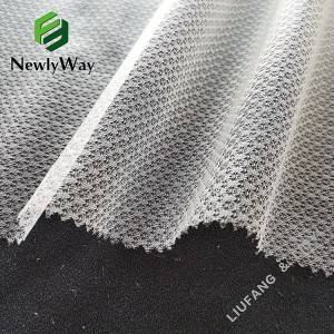 An gonfle Style Tulle Nylon Diamond Net may twal pou rad chemiz manch