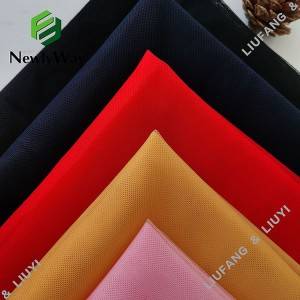 100% Nylon Mesh Tulle Net Fabric di alta qualità per ricami / vestiti