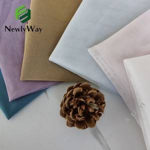 Tessutu elasticu in maglia di nylon spandex 40D di alta qualità per i vestiti