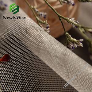 Hot Sale Hexagonal Nylon Mesh Net Shine Tulle Fabric foar Wedding Veil
