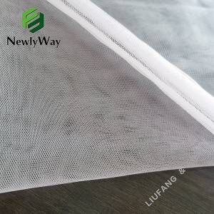 Venda imperdível tecido de tule de malha de poliéster transparente para saias de tutu para crianças