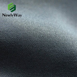32S ຄວາມທົນທານຂອງສີສູງ ຜ້າໂພລີເອດເຕີ້ປົກຫຸ້ມຂອງໂຮງຮຽນຜ້າຝ້າຍເຄື່ອງແບບນັກຮຽນ fabric double side polyester-cotton blended fall/winter knitted fabric