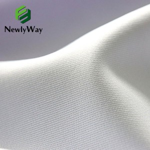 Romeinse stof polyester rayon Romeinse stof hoë elastiese hoenderstof Romeinse truss gemaklike broek