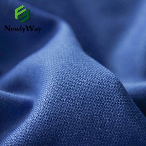 TC zweifarbige Schuluniform Stoff Polyester-Baumwoll-Bezüge Schüler Kleidung Anzug Stoff kann angepasst werden weiß Echtheit