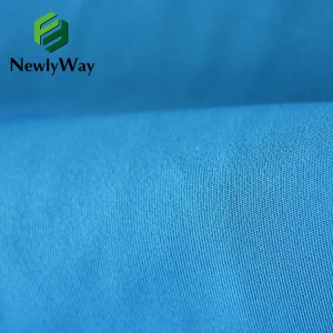 Dobbeltsidet sundhedsklud Sydkorea polyester high stretch polyester strikket Lycra sportstøj skoleuniform stof