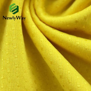 150G sáng sáng kim điểm vải chất liệu nhanh khô quần áo thể thao bóng mặc polyester sợi ngang vải lưới dệt kim nhà máy sản xuất một số lượng lớn bán hàng trực tiếp tại chỗ