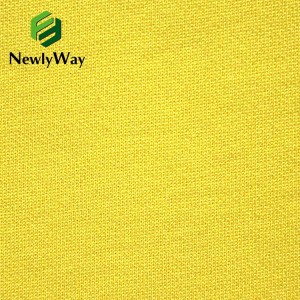 Spot bicolore polyester couverture coton santé tissu uniforme scolaire tissu tricoté polyester coton mélangé jardin vêtements tissu