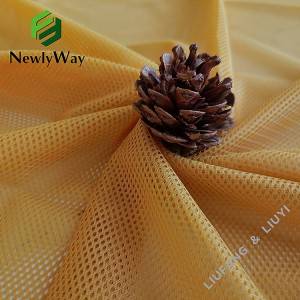 Produsen serat poliester tulle jaring kain untuk lapisan pakaian olahraga