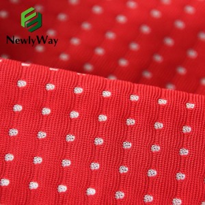Poliester i spandex kationski žakard dvobojna tkanina konkavno-konveksna mrežasta tkanina obostrano dvobojna znojna tkanina koja se brzo suši prozračna tkanina za sportsku odjeću