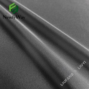 Premium Kalite Flash Polyester Fibre Diamond Net may Tulle twal pou abiye maryaj