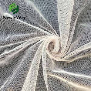 የማተሚያ ነጥብ ጥለት ያለው Sequin Tulle Polyester Mesh Lace Fabric for Skirts