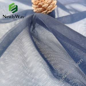Simple Fashion Nylon Tulle Reinforce Net Mesh Fabric pro Sponsalia Nuptialis Dress