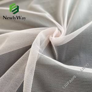 Tul de niló de moda senzilla de reforç de tela de malla per a vestit de núvia