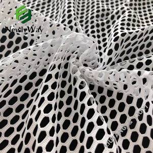 I-Wholesale 75D polyester fiber warp knitted mesh Indwangu yezinto eziyinhlanganisela