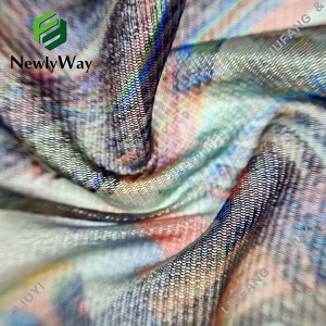 Malování design tištěné krajky nylon stretch trikot úplet online velkoobchod