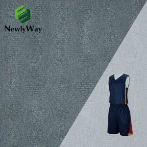Imitation N tyg polyester stickat tyg fyra elastiska enkel sida bra produkt tyg dykmaterial passform undertyg sportkläder tyg