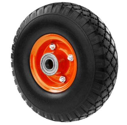 Polyurthane Flat Free Wheel For Trolley 3.00-4 10inch Featured Image