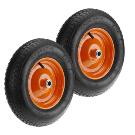 16 Inch 4.00-8 Wheelbarrow Spare Tyre, Pneumatic Trolley Wheel Featured Image