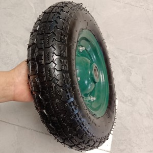Wheelbarrow Tire Air Rubber Wheel 3.50-7