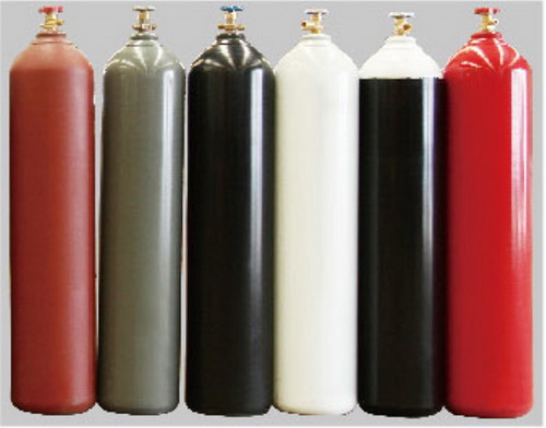 Les fabricants chinois de bouteilles de gaz O2 fournissent un stockage de 40 l de gaz industriels élevés avec le prix de la bouteille de gaz vide de soupape ISO9809-3