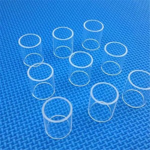 Cilindro de vidrio de cuarzo de fabricación personalizada