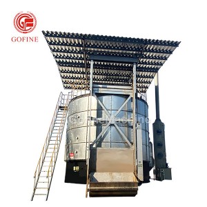 Rezervoar za fermentaciju komposta s visokotemperaturnim aerobnim organskim gnojivom