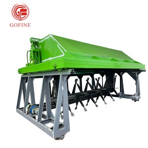 Hydraulic Cow Dung Organic Fertilizer Compost Machine