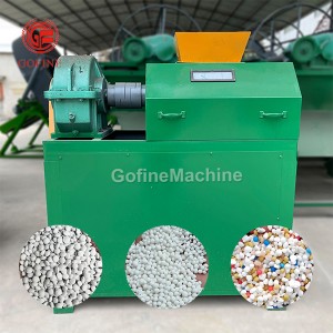 Granulateur composé de machine de granulation d'engrais de presse à double rouleau de NPK