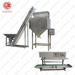 China wholesale Packing and Stacking Machine for Fertilizer – Automatic Fertilizer Bagging Machine – Gofine