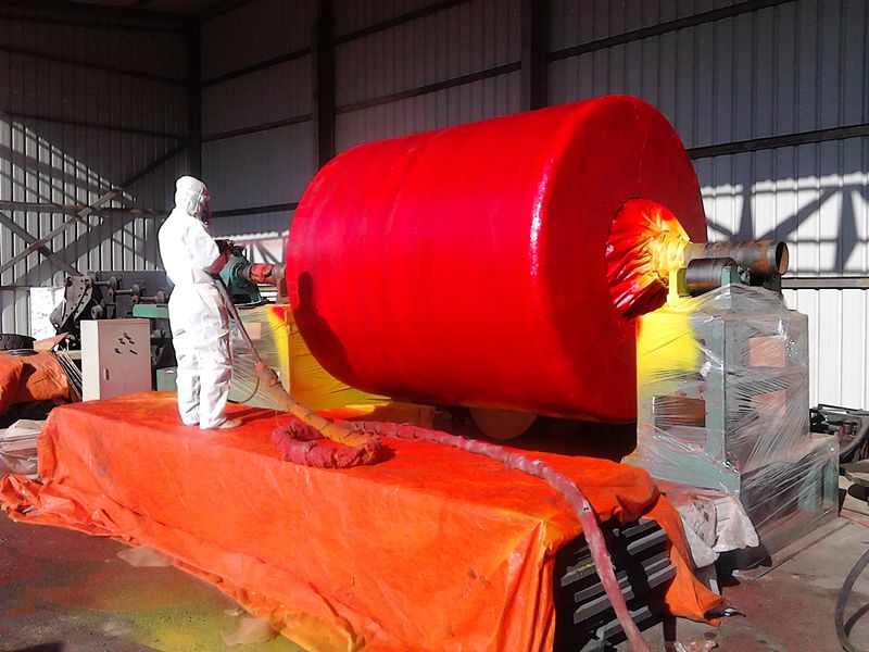 Hindi tinatagusan ng tubig At Anti-corrosion Ng Polyurea Spraying Machine