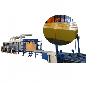 Máquina Contínua para Fabricação de Blocos de Espuma de Poliuretano