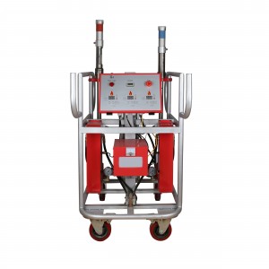 Polyurethane Pneumatic Spraying Machine Kanggo Insulation