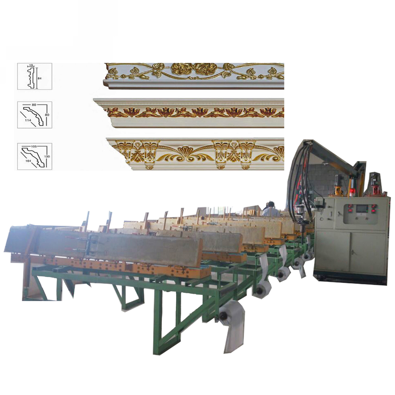 High Density Polyurethane PU Cornice Moulding Machine